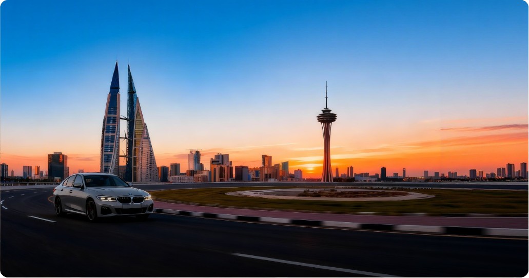 تأجير سيارات في البحرين برخصة خليجية